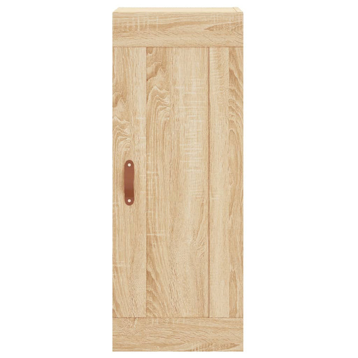skab 34,5x34x180 cm konstrueret træ sonoma-eg