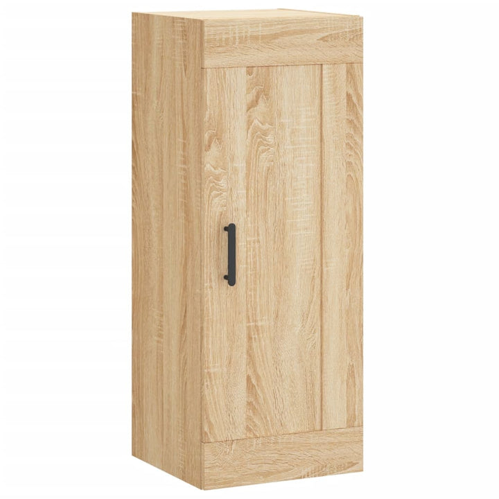 skab 34,5x34x180 cm konstrueret træ sonoma-eg
