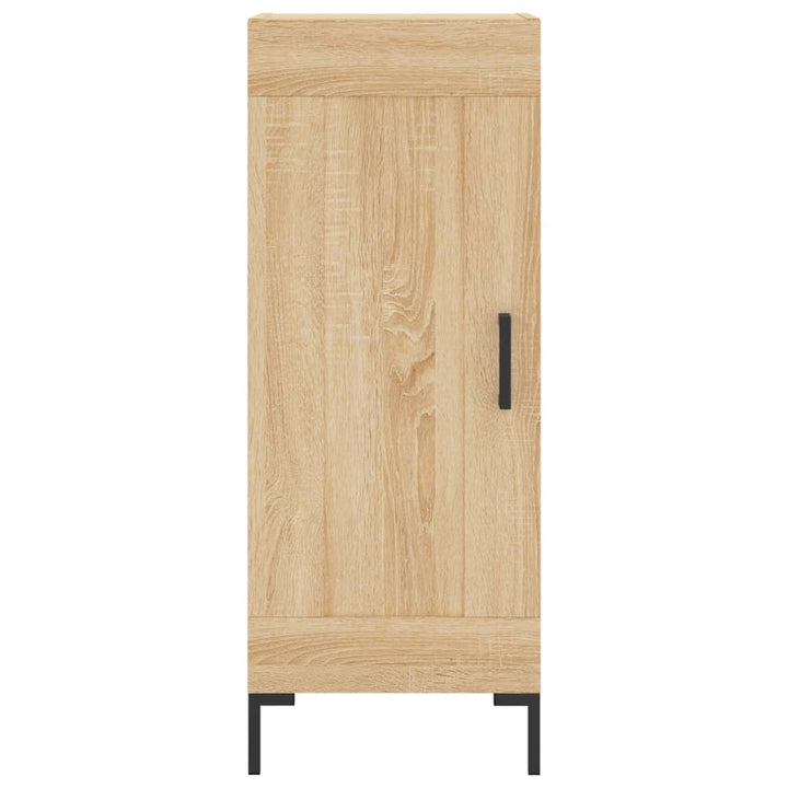 skab 34,5x34x180 cm konstrueret træ sonoma-eg