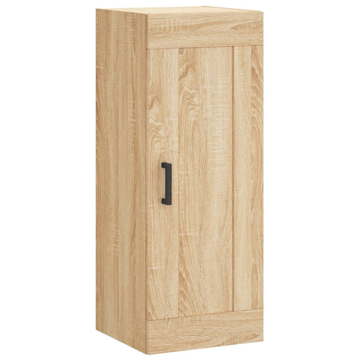 skab 34,5x34x180 cm konstrueret træ sonoma-eg