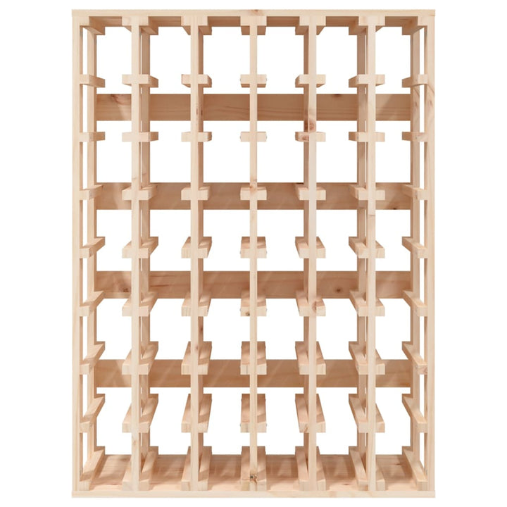 vinreol 70x33x94 cm massivt fyrretræ
