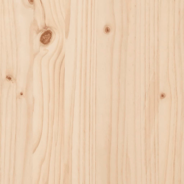 vinreol 61,5x30x107,5 cm massivt fyrretræ