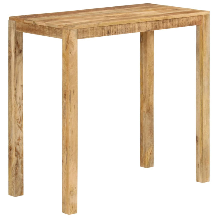 barbord 112x55x108 cm massivt mangotræ