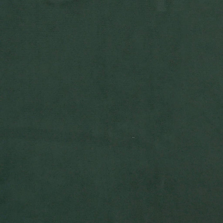 kontinentalseng med madras 80x200 cm fløjl mørkegrøn