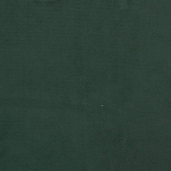 kontinentalseng med madras 80x200 cm fløjl mørkegrøn