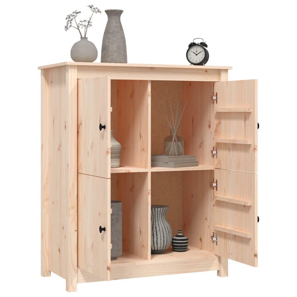skænk 83x41,5x100 cm massivt fyrretræ