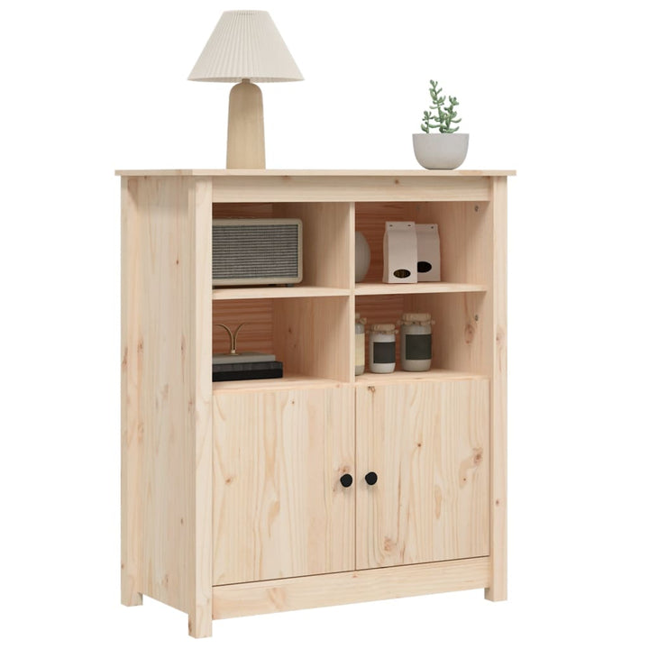 skænk 83x41,5x100 cm massivt fyrretræ