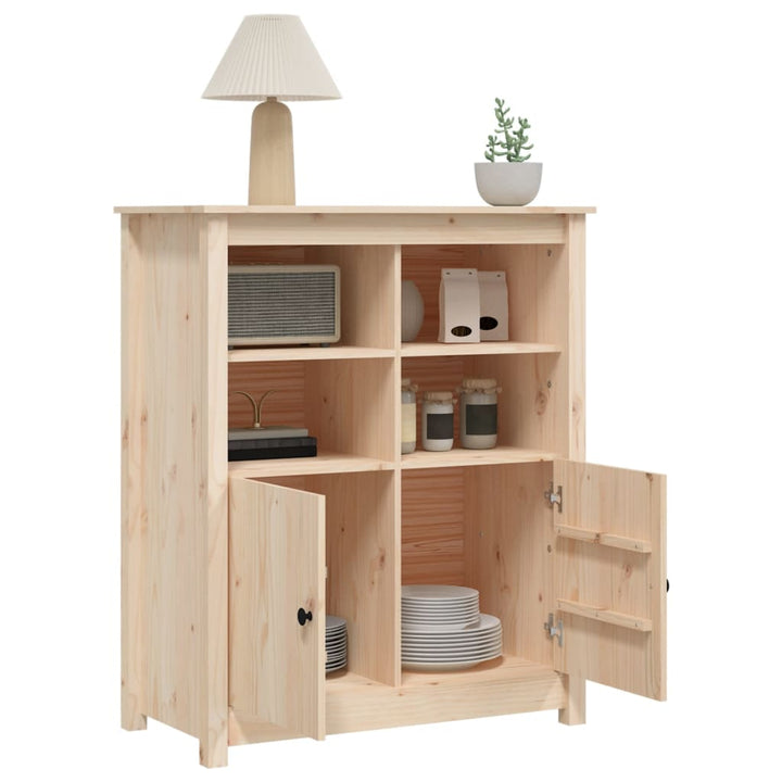 skænk 83x41,5x100 cm massivt fyrretræ