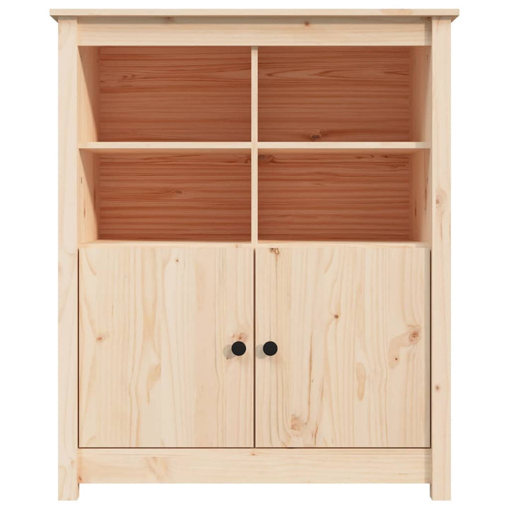 skænk 83x41,5x100 cm massivt fyrretræ