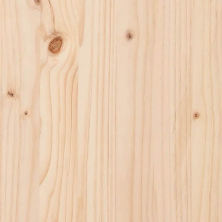 sofabord 100x50x35 cm massivt fyrretræ