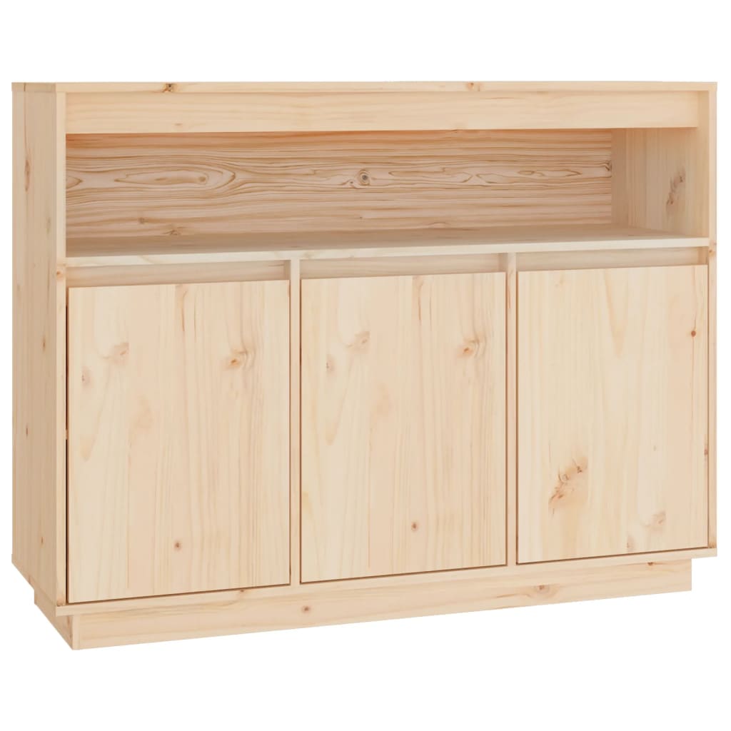 skænk 104,5x34x80 cm massivt fyrretræ
