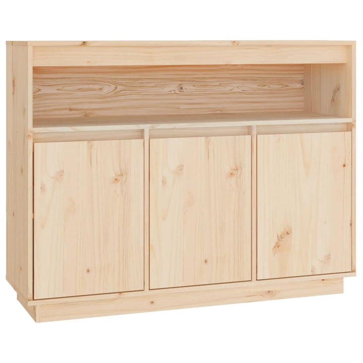 skænk 104,5x34x80 cm massivt fyrretræ