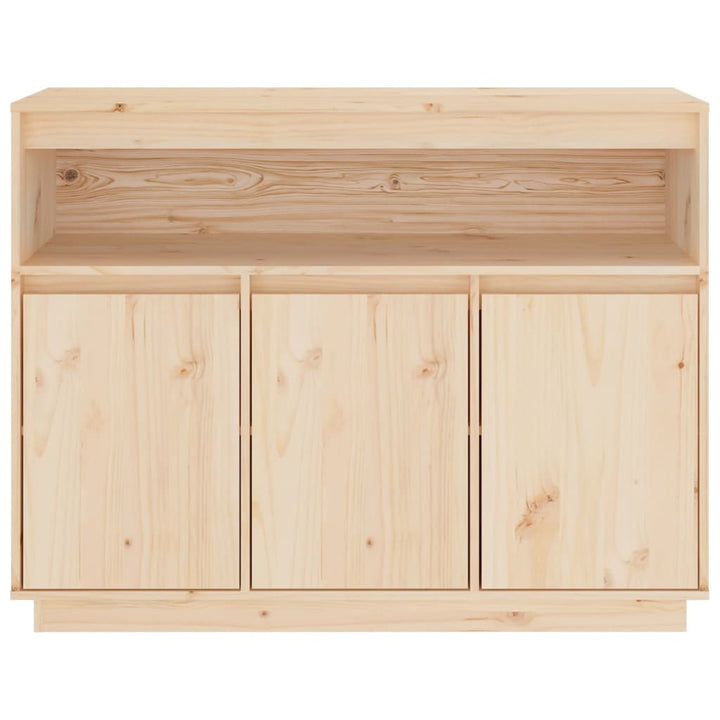 skænk 104,5x34x80 cm massivt fyrretræ