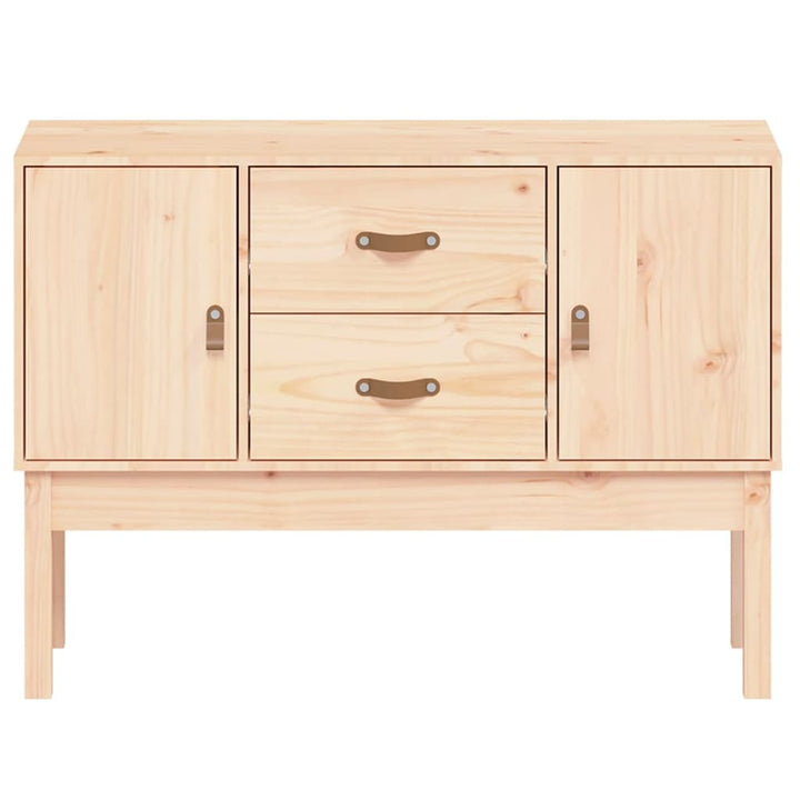skænk 110x40x78 cm massivt fyrretræ
