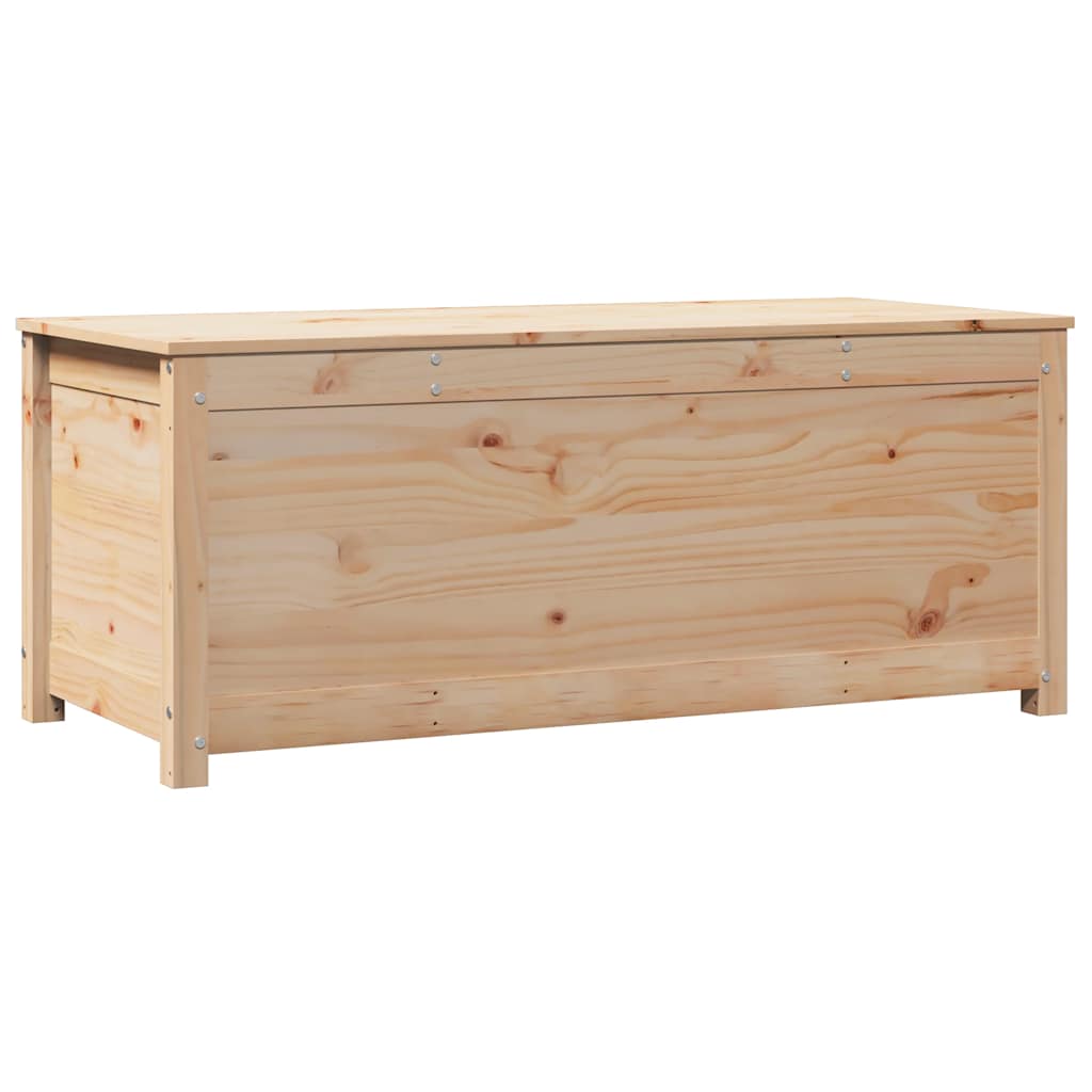 opbevaringskasse 110x50x45,5 cm massivt fyrretræ