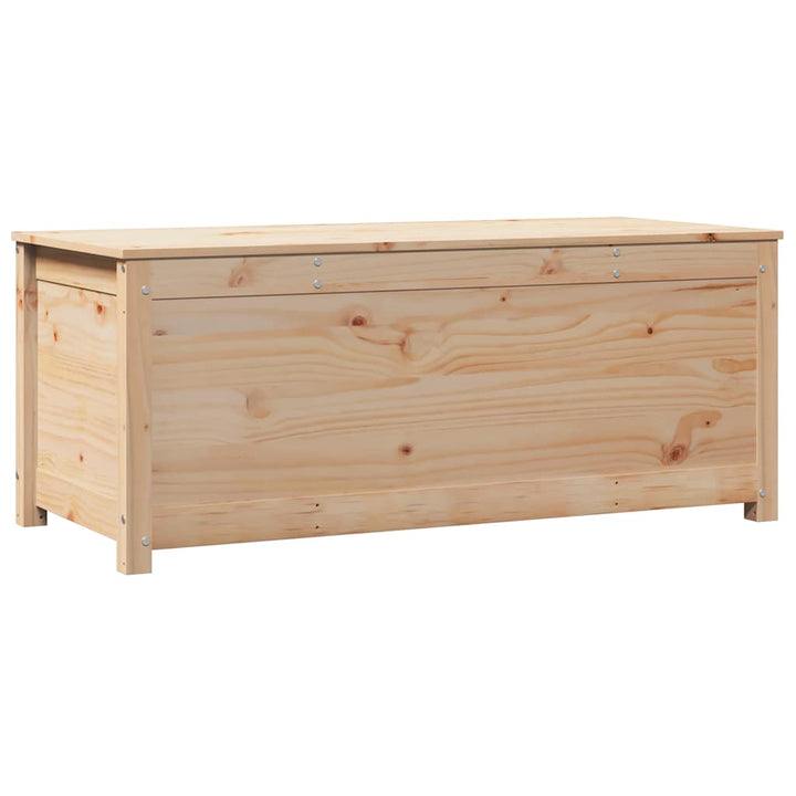 opbevaringskasse 110x50x45,5 cm massivt fyrretræ
