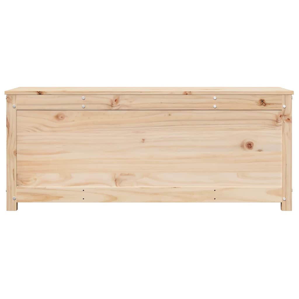 opbevaringskasse 110x50x45,5 cm massivt fyrretræ