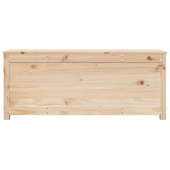 opbevaringskasse 110x50x45,5 cm massivt fyrretræ