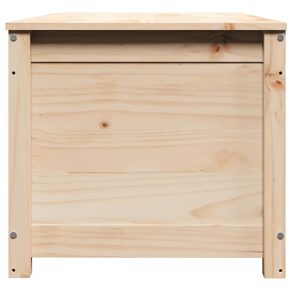 opbevaringskasse 110x50x45,5 cm massivt fyrretræ