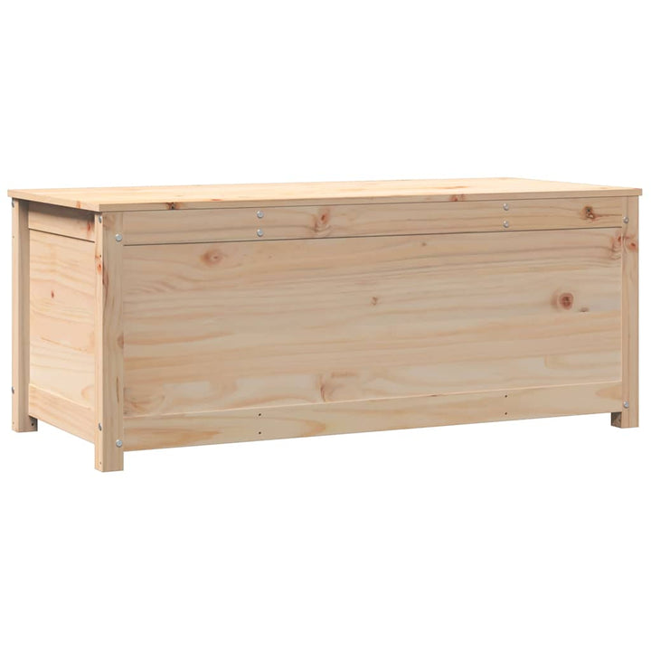 opbevaringskasse 110x50x45,5 cm massivt fyrretræ