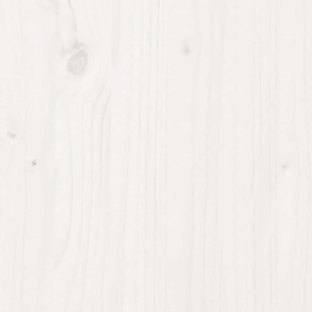 opbevaringskasse 110x50x45,5 cm massivt fyrretræ hvid