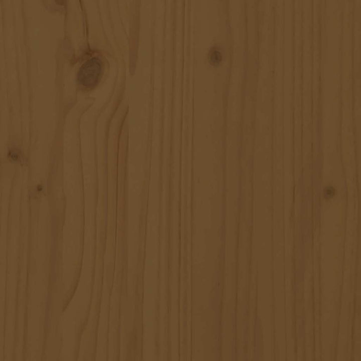 opbevaringskasse 110x50x45,5 cm massivt fyrretræ gyldenbrun