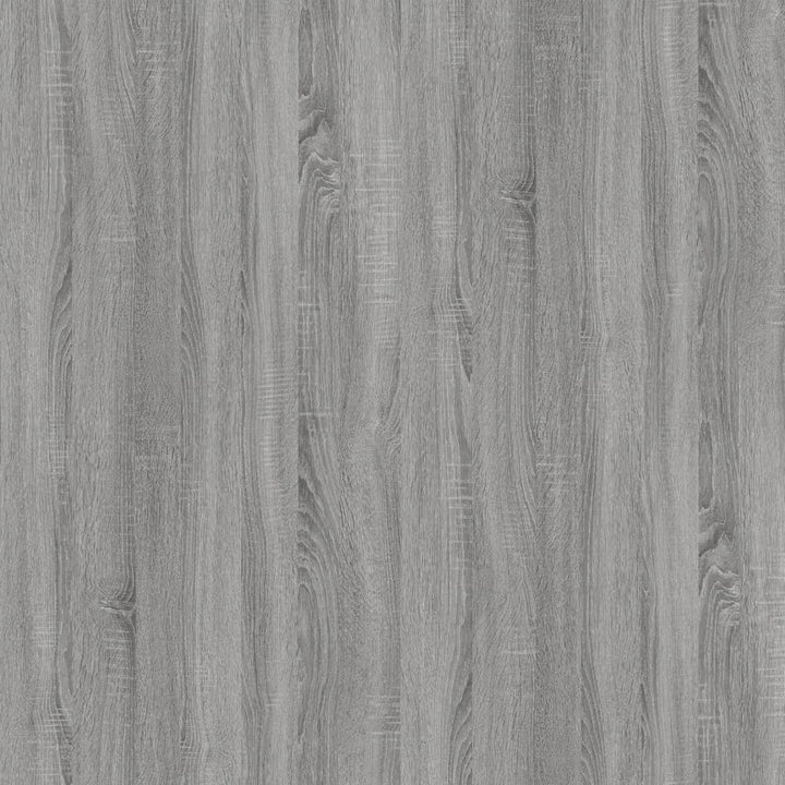 skrivebord 100x49x75 cm konstrueret træ grå sonoma-eg