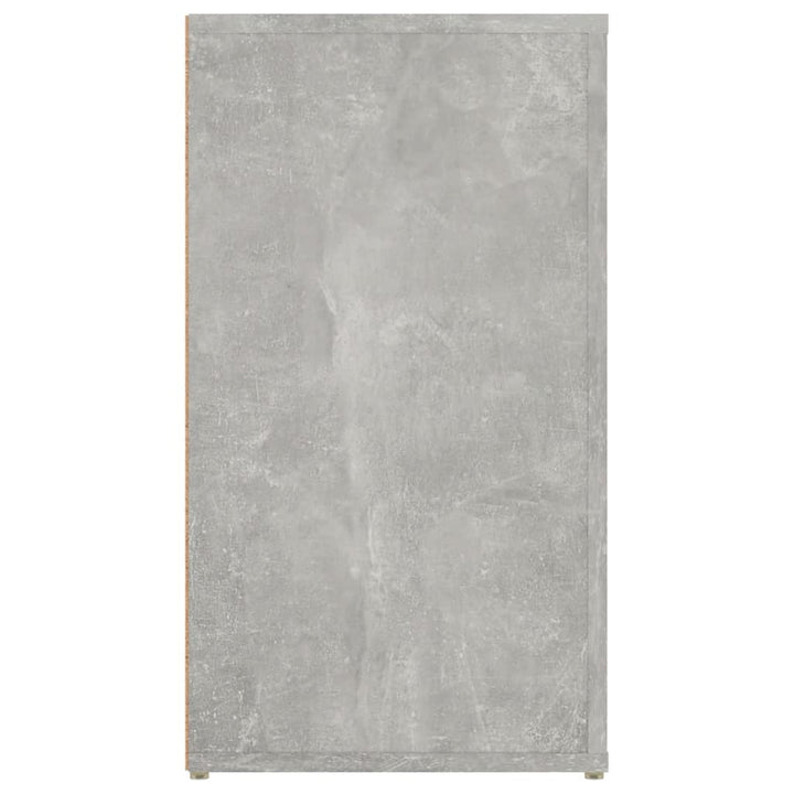 skænk 100x33x59,5 cm konstrueret træ betongrå