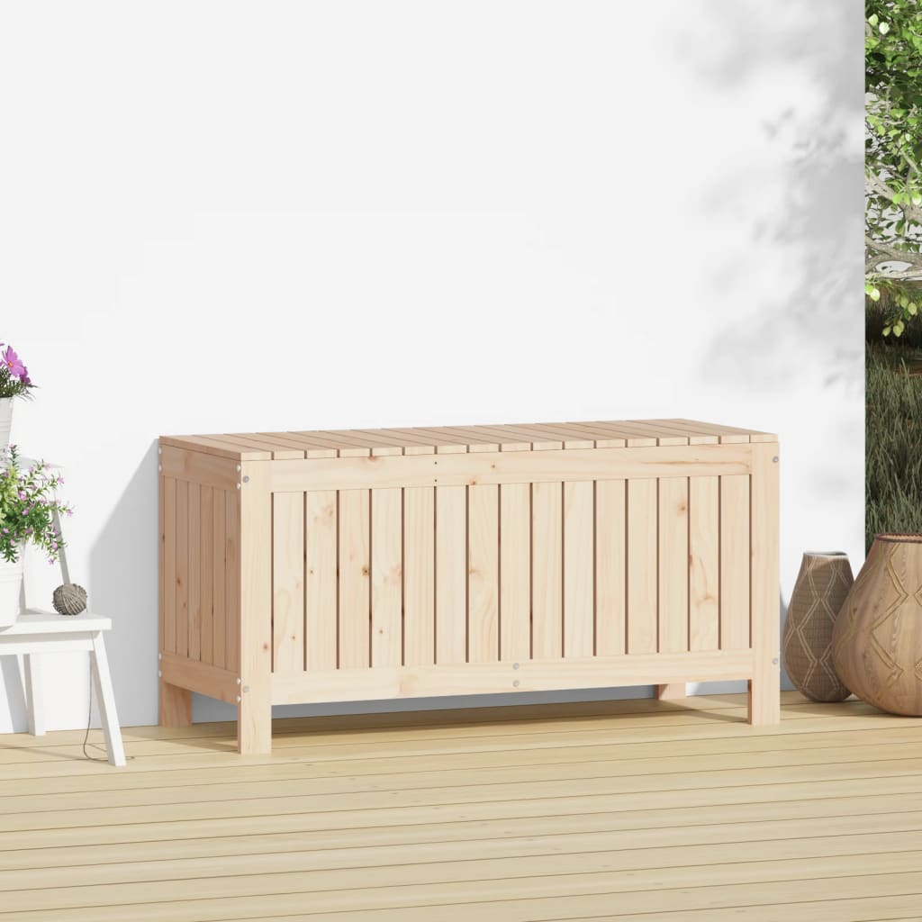 havekasse 108x42,5x54 cm massivt fyrretræ
