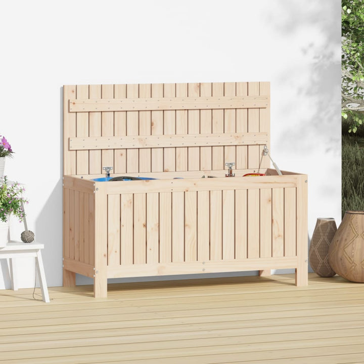 havekasse 108x42,5x54 cm massivt fyrretræ