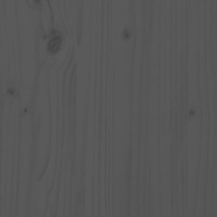 opbevaringskasse til haven 147x68x64 cm massivt fyrretræ grå