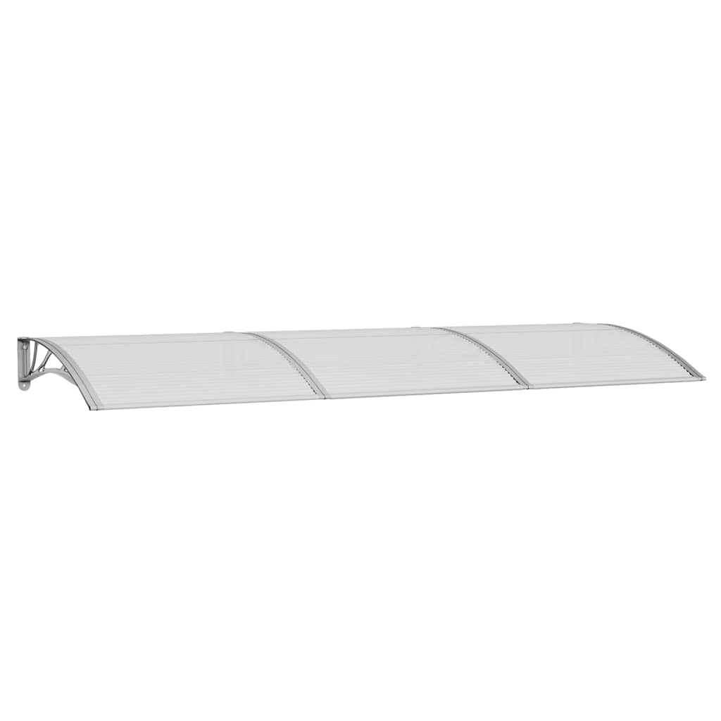 dørbaldakin 300x100 cm polycarbonat grå