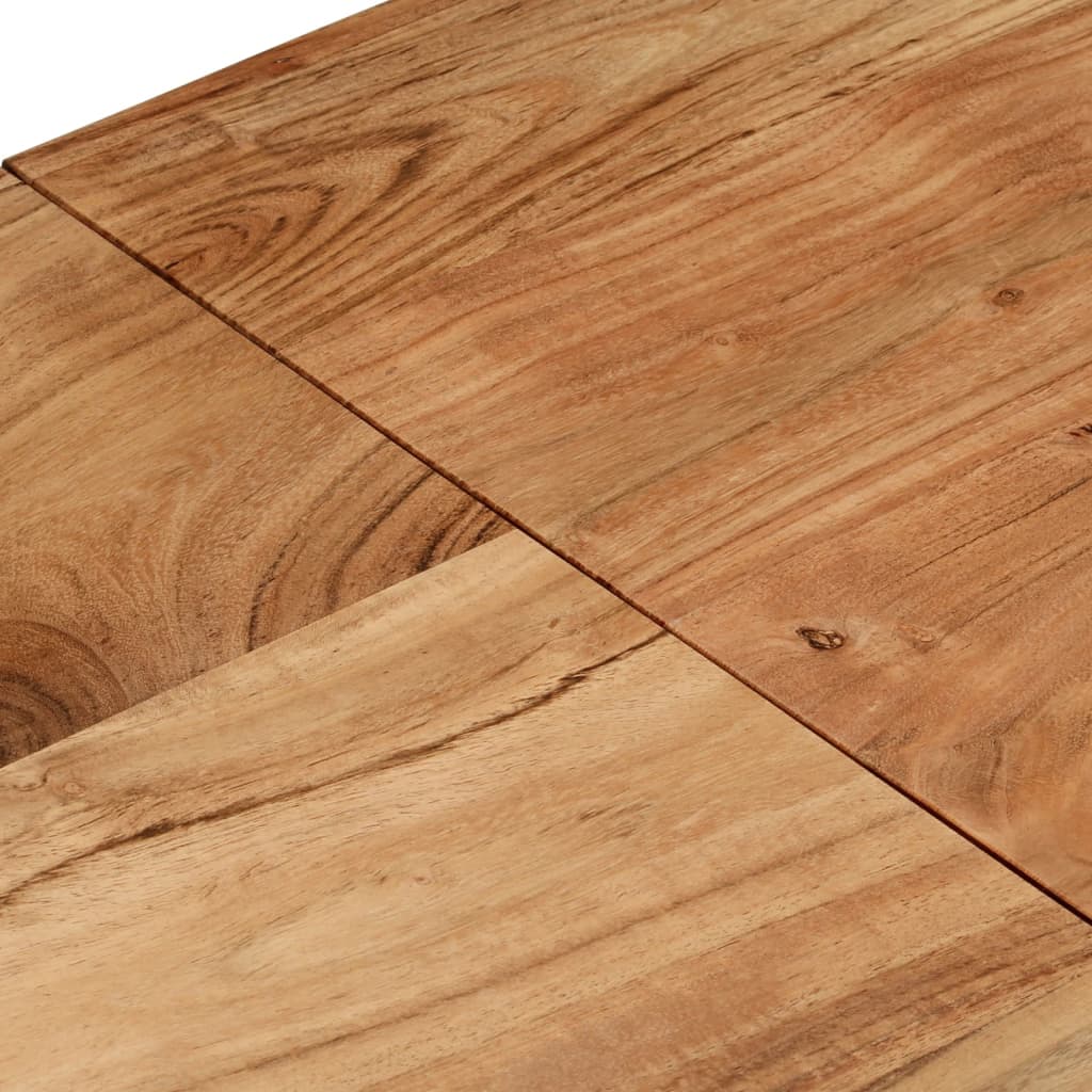 bænk 160x38x45 cm massivt akacietræ