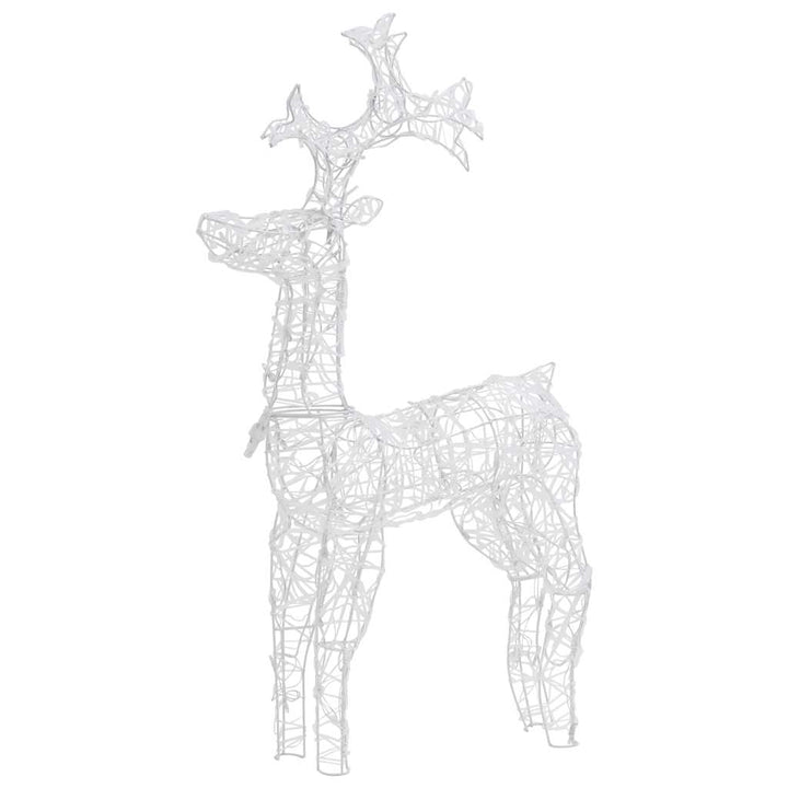 julerensdyr 3 stk. 60x16x100 cm akryl