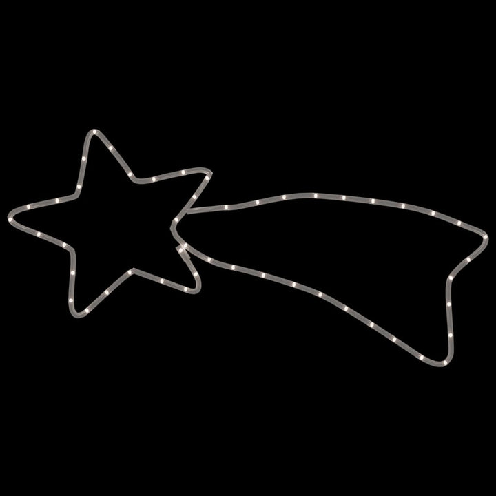 stjerneskud 3 stk. 65x28 cm 48 LED'er varmt hvidt lys