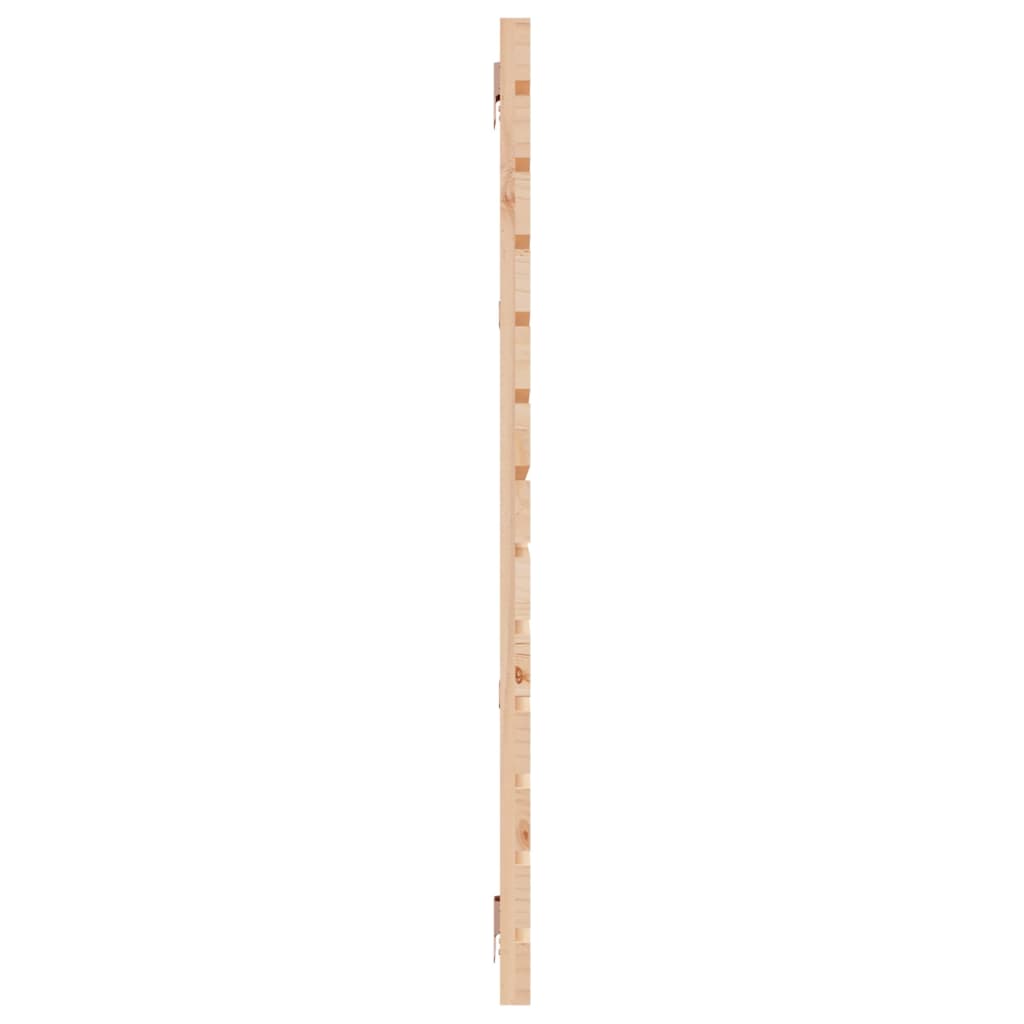 sengegavl 156x3x91,5 cm massivt fyrretræ