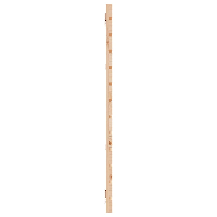 sengegavl 156x3x91,5 cm massivt fyrretræ