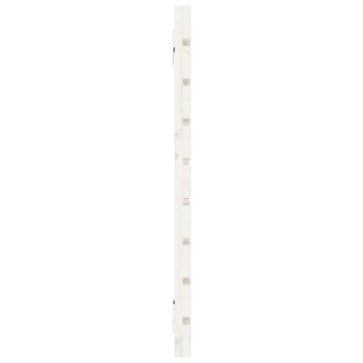 sengegavl 156x3x63 cm massivt fyrretræ hvid