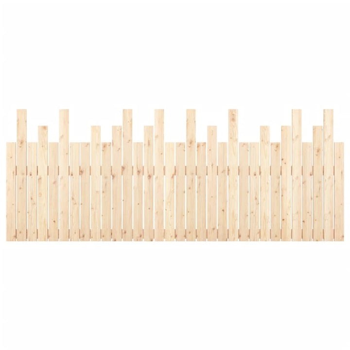 sengegavl 204x3x80 cm massivt fyrretræ