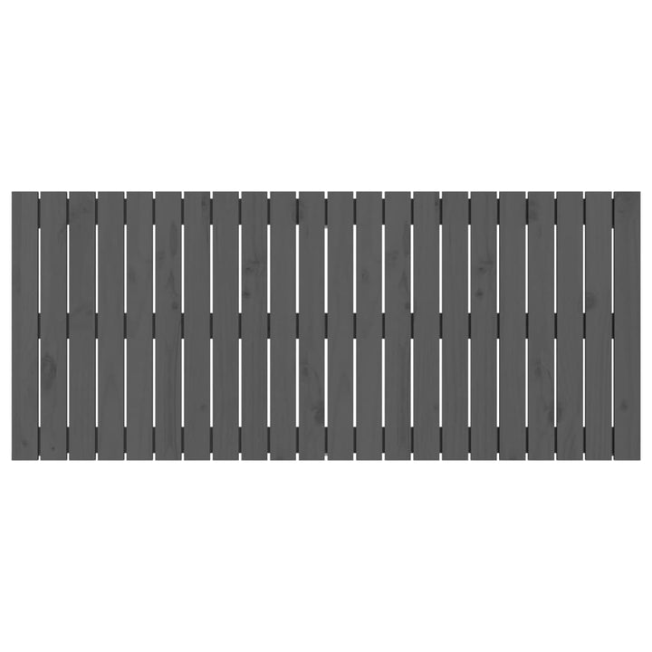 sengegavl 140x3x60 cm massivt fyrretræ