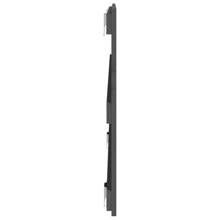 sengegavl 140x3x60 cm massivt fyrretræ
