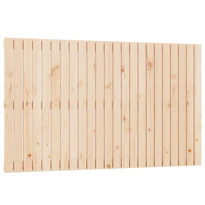 sengegavl 147x3x90 cm massivt fyrretræ