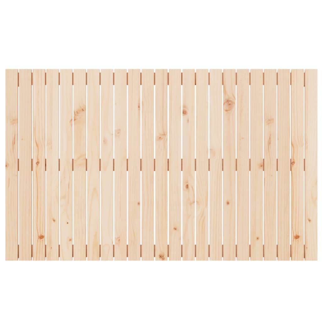 sengegavl 147x3x90 cm massivt fyrretræ