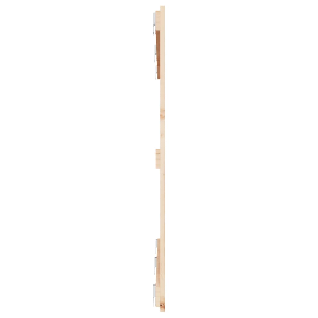 sengegavl 147x3x90 cm massivt fyrretræ