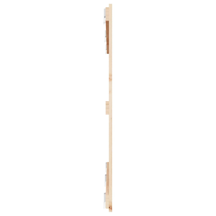 sengegavl 147x3x90 cm massivt fyrretræ