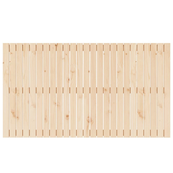 sengegavl 159,5x3x90 cm massivt fyrretræ