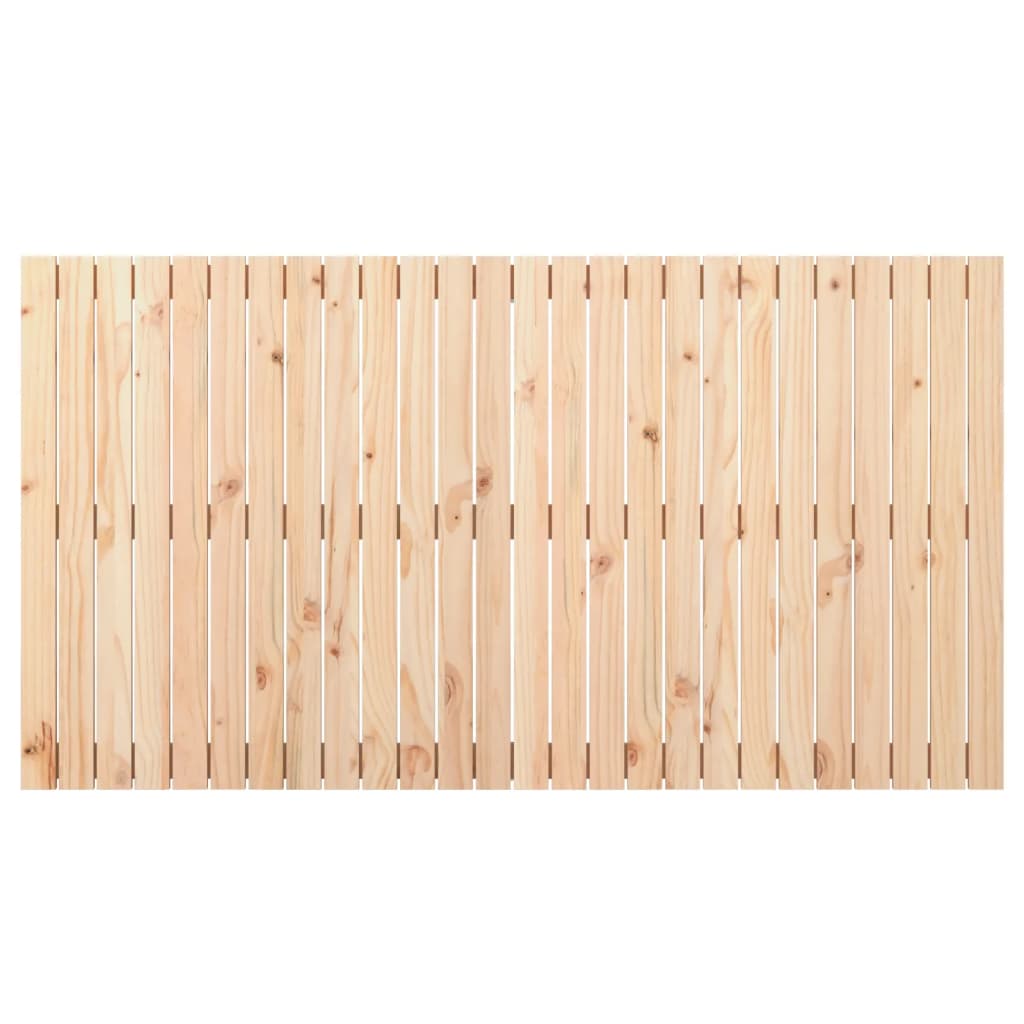sengegavl 166x3x90 cm massivt fyrretræ