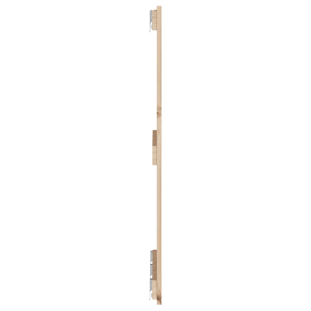 sengegavl 166x3x90 cm massivt fyrretræ