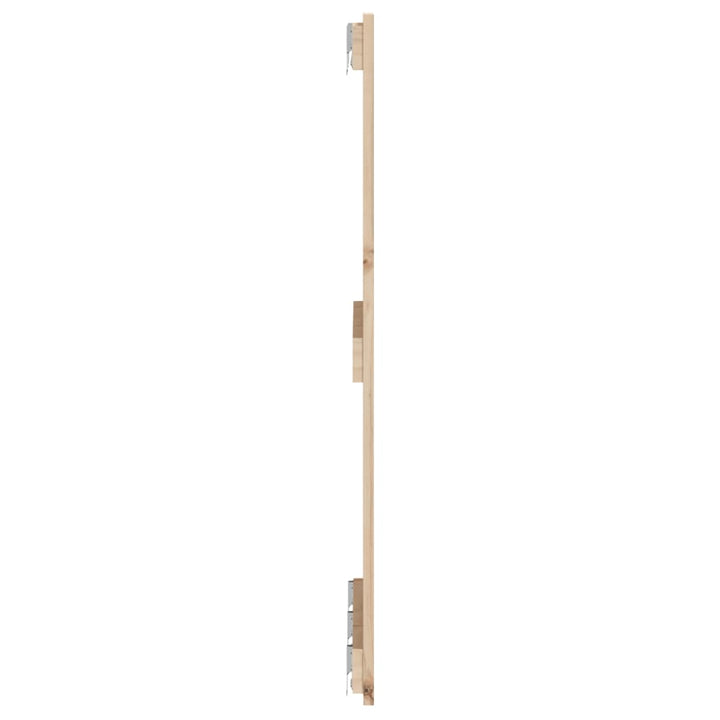 sengegavl 166x3x90 cm massivt fyrretræ