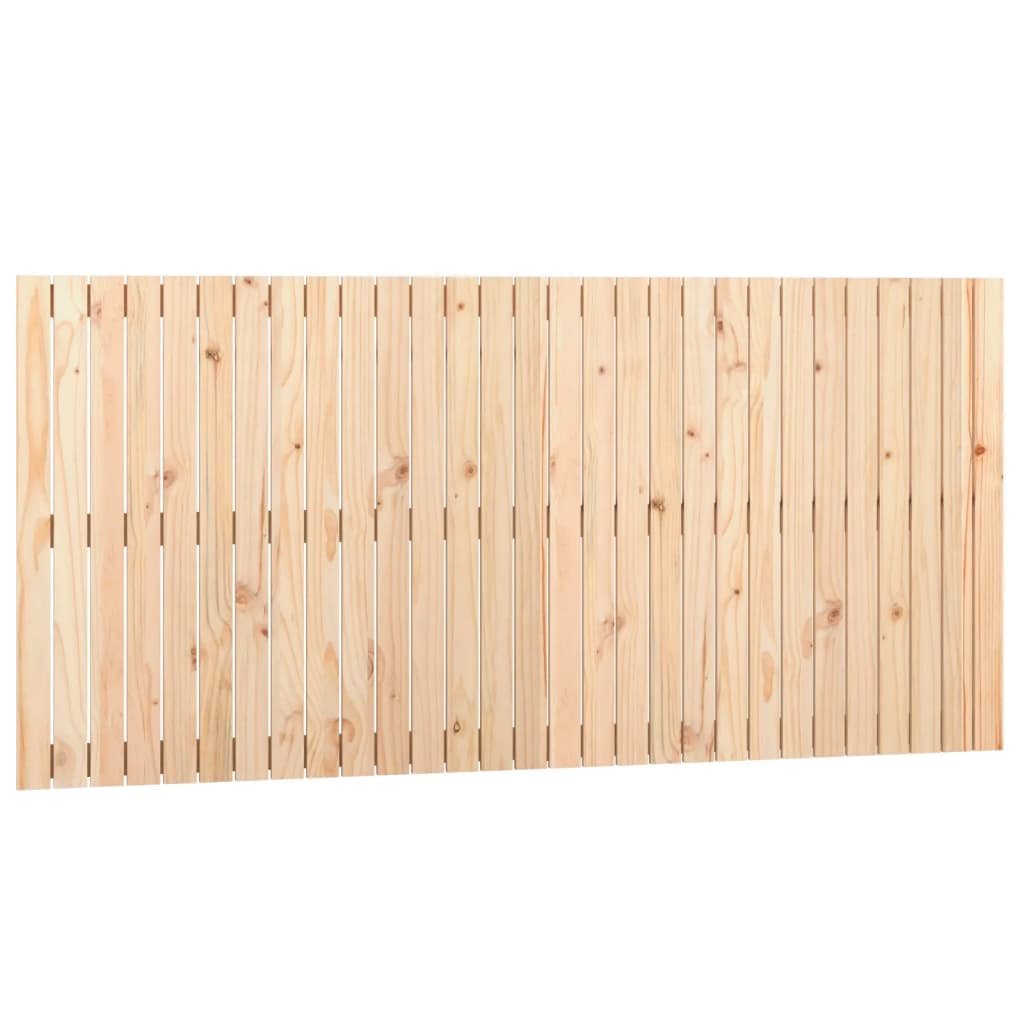 sengegavl 185x3x90 cm massivt fyrretræ